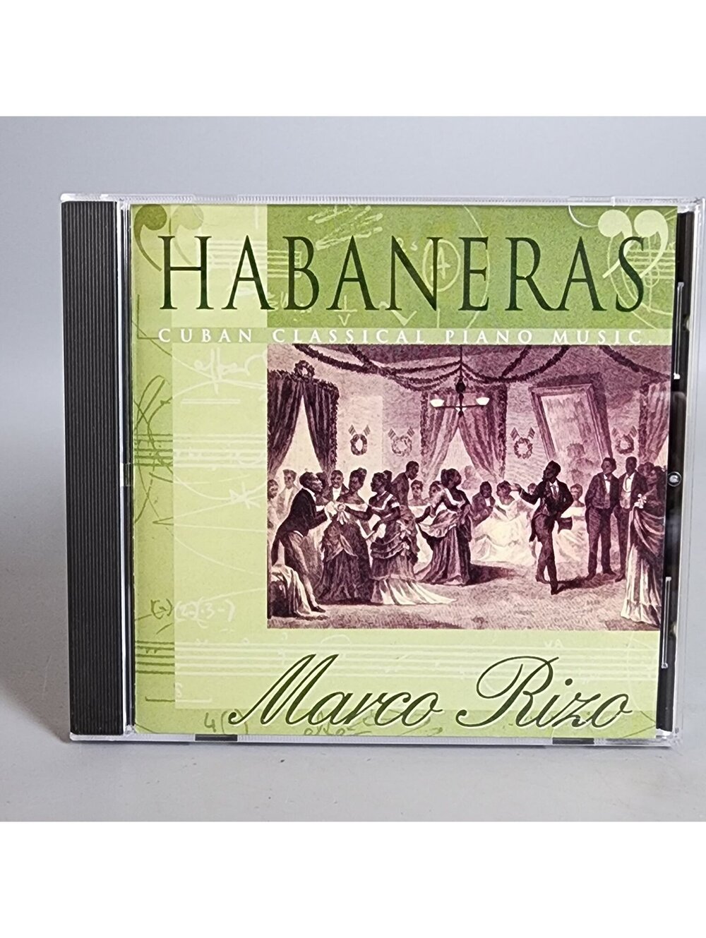 Habaneras Cuban Classical Piano Music CD Marco Rizo Sampl Records NM